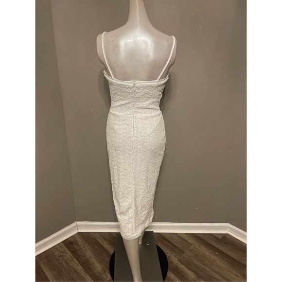 Chiara Boni La Petite Robe Sequined Midi Dress - Picture 9 of 10